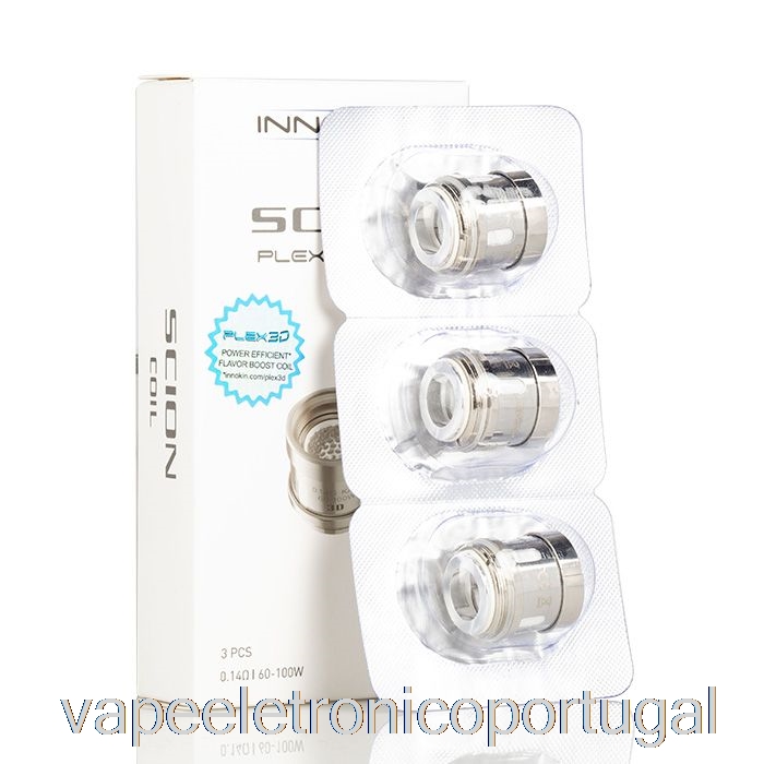 Vape Eletronico Innokin Scion Plexus Bobinas De Substituição Bobinas De Malha 0.14ohm Scion Plex3d